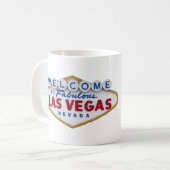 Cool Designer mok Welkom bij Las Vegas (Voorkant links)