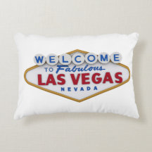 Cool Designer Pillow Welkom bij Las Vegas