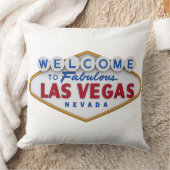 Cool Designer Pillow Welkom bij Las Vegas Kussen (Deken)