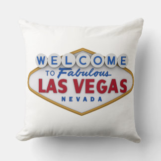 Cool Designer Pillow Welkom bij Las Vegas Kussen