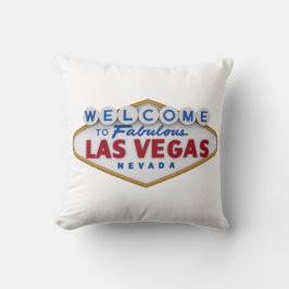 Cool Designer Pillow Welkom bij Las Vegas Kussen