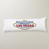 Cool Designer Pillow Welkom bij Las Vegas Lichaamskussen (Achterkant)