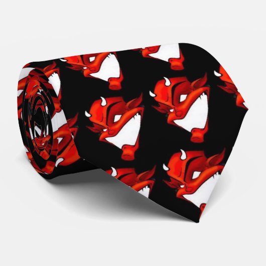 Cool Devil Stropdas (Opgerold)