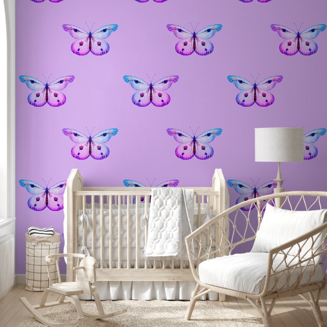 Cool Dierenpatroon - Vlinder 1b Behang (Kinderen)