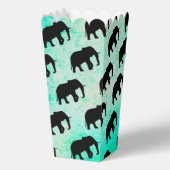 Cool dierpatroon - Olifant 5a Bedankdoosjes (Voorkant)