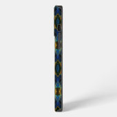 COOL digitaal artistiek patroon iPhone Hoesje (Linkerkant)