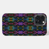 COOL digitaal artistiek patroon iPhone Hoesje (Achterkant horizontaal)