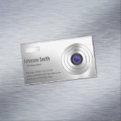 Cool Digital Camera - Fotografie voor fotograaf Magnetisch Visitekaartje (Voorbeeld)