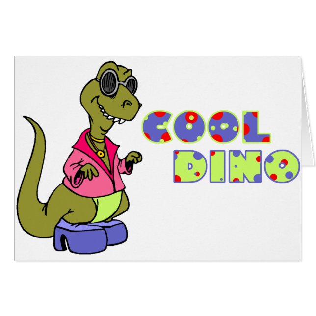 Cool Dino (Voorkant Horizontaal)