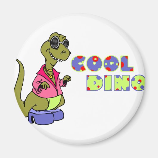 Cool Dino Magneet (Voorkant)