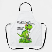 Cool Dino on a Skateboard Schort (Voorkant)