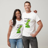 Cool Dino on a Skateboard T-shirt (Unisex)