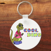 Cool Dino Sleutelhanger (Voorkant)
