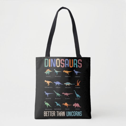 Cool Dinosaur Fan Dino Boys Trex Tote Bag (Voorkant)