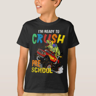 Cool Dinosaur Ik ben klaar om de kleuterschool te  T-shirt