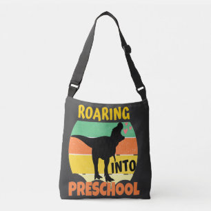 COOL DINOSAUR - ROAREN IN PRESCHOOL CROSSBODY TAS