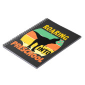 COOL DINOSAUR - ROAREN IN PRESCHOOL NOTITIEBOEK (Linkerzijde)