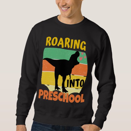 COOL DINOSAUR - ROAREN IN PRESCHOOL TRUI (Voorkant)