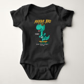 Cool dinosaur speelskateboard romper (Voorkant)
