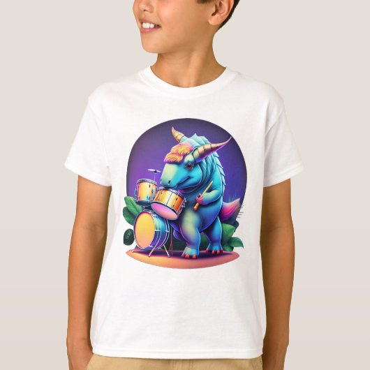 Cool Dinosaur Unisex Kind T-shirt (Voorkant)