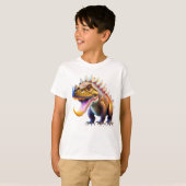 Cool Dinosaur Unisex Kind T-shirt (Voorkant volledig)