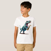 Cool Dinosaur Unisex Kind T-shirt (Voorkant volledig)