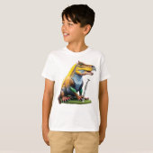 Cool Dinosaur Unisex Kind T-shirt (Voorkant volledig)