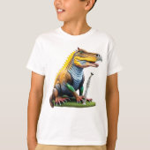 Cool Dinosaur Unisex Kind T-shirt (Voorkant)