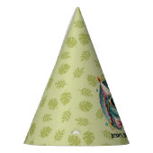 Cool Dinosaur verjaardagsfeestje Feesthoedjes (Links)