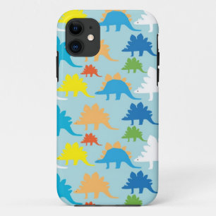 Cool Dinosaurs iPhone 5 Hoesje Light Blue
