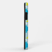 Cool Dinosaurs iPhone 5 Hoesje Light Blue (Achterkant/rechts)