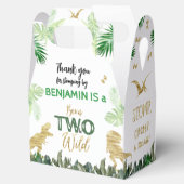 Cool Dinosaurs Jurassic Boy Verjaardagsfeestje Bedankdoosjes (Geopend)