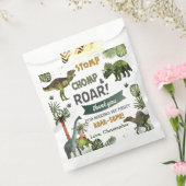 Cool Dinosaurs Jurassic Boy Verjaardagsfeestje Bedankzakje (Gezegeld)
