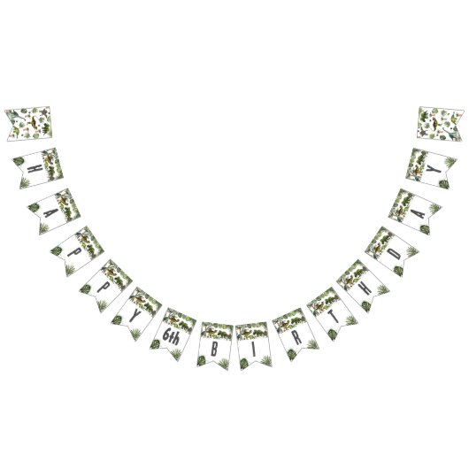 Cool Dinosaurs Jurassic Verjaardag Decoratie Vlaggetjes (Alle)