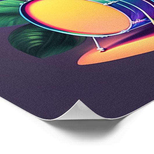 Cool Dinosaurus - Kunstdruk Poster (Hoek)