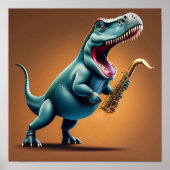 Cool Dinosaurus - Kunstdruk Poster (Voorkant)