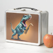 Cool Dinosaurus Metalen Lunchbox (In situ)