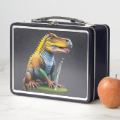 Cool Dinosaurus Metalen Lunchbox (In situ)