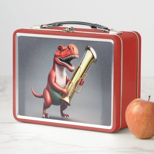 Cool Dinosaurus Metalen Lunchbox (In situ)