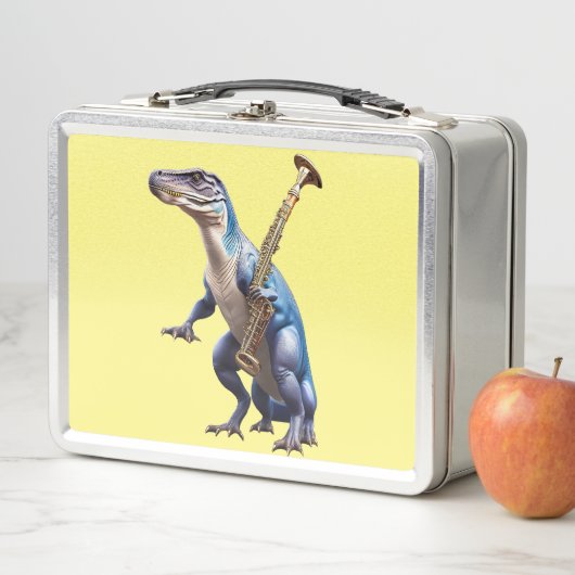 Cool Dinosaurus Metalen Lunchbox (In situ)