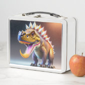 Cool Dinosaurus Metalen Lunchbox (In situ)