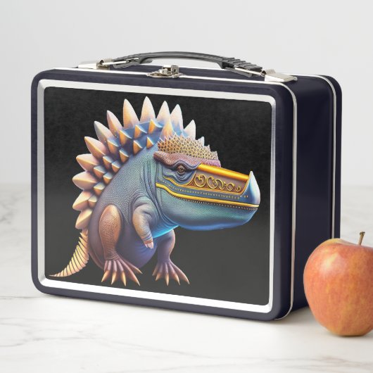 Cool Dinosaurus Metalen Lunchbox (In situ)
