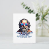 Cool Diogenes Quote Briefkaart (Staand voorkant)