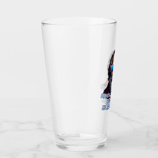 Cool Diogenes Quote Glas (Rechts)