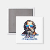 Cool Diogenes Quote Magneet (Voorkant / Achterkant)