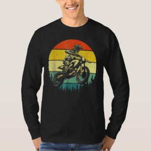 Cool Dirt Bike Mannen Women Motocross Motorcy T-shirt