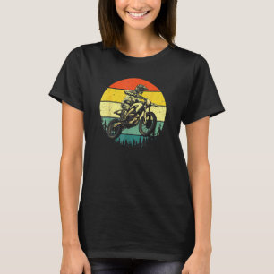 Cool Dirt Bike Mannen Women Motocross Motorcy T-shirt