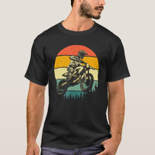 Cool Dirt Bike Mannen Women Motocross Motorcy T-shirt
