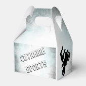 Cool Dirt Bike Masculine 16e verjaardag Bedankdoosjes (Achterkant)