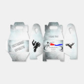 Cool Dirt Bike Masculine 16e verjaardag Bedankdoosjes (Uitgevouwen)